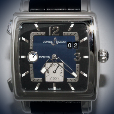 Швейцарские часы Ulysse Nardin  Quadrato Dual Time