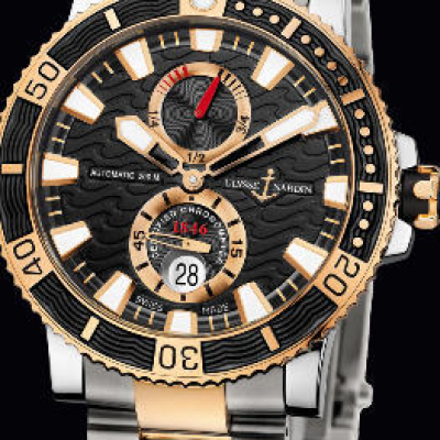 Швейцарские часы Ulysse Nardin  Maxi Marine Diver Titanium
