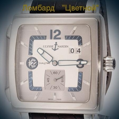 Швейцарские часы Ulysse Nardin  Quadrato Dual Time