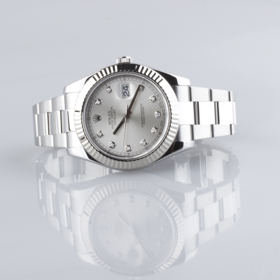 Швейцарские часы Rolex  Datejust ll 
Daimonds 41 mm