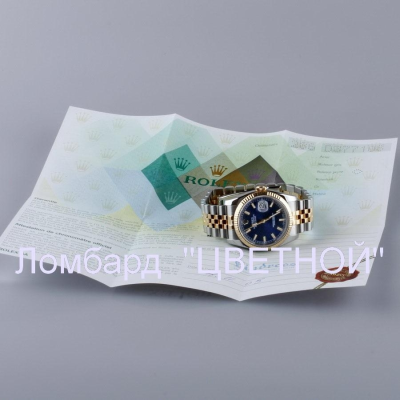 Швейцарские часы Rolex  Datejust 36 mm