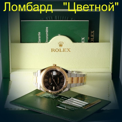 Швейцарские часы Rolex  Date Just II 41 mm 2-Tone