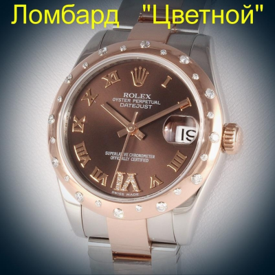 Швейцарские часы Rolex  Datejust 31mm 2-Tone RG/SS