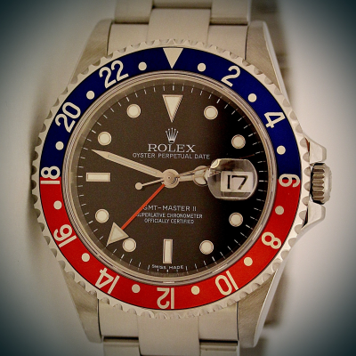 Швейцарские часы Rolex  GMT Master 16710 BLRO