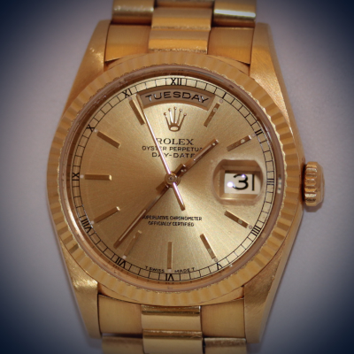 Швейцарские часы Rolex  Ouster Day-Date Gold
