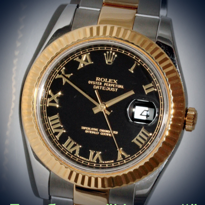 Швейцарские часы Rolex  DateJust II 2-Tone 41мм