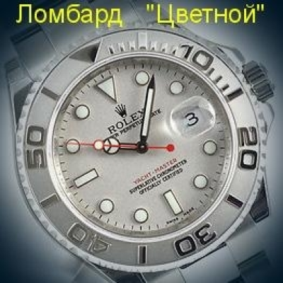 Швейцарские часы Rolex  Yachtmaster Platinum Bezel 40 mm