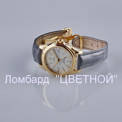Швейцарские часы Omega  De Ville Co Axial GMT