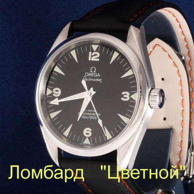 Швейцарские часы Omega  Agua Terra Railmaster