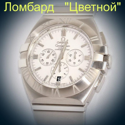 Швейцарские часы Omega  Double Eagle Chonograph