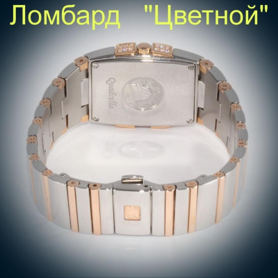 Швейцарские часы Omega  Quadrella Big Size