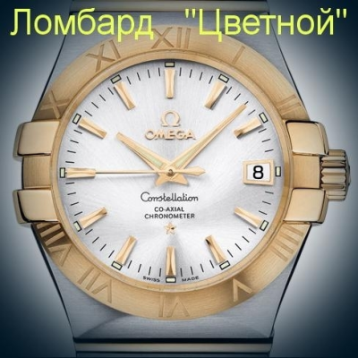 Швейцарские часы Omega  Constellation Double Eagle Chronometer 35mm