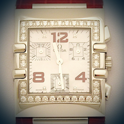 Швейцарские часы Omega  Constellation Quadra Chronograph