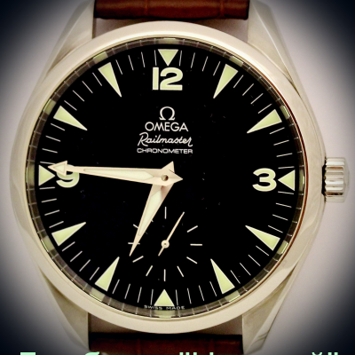 Швейцарские часы Omega  Railmaster XXL
