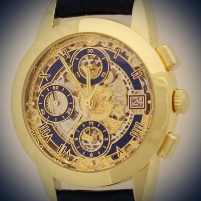 Швейцарские часы Omega  Louis Brandt II Chronograph