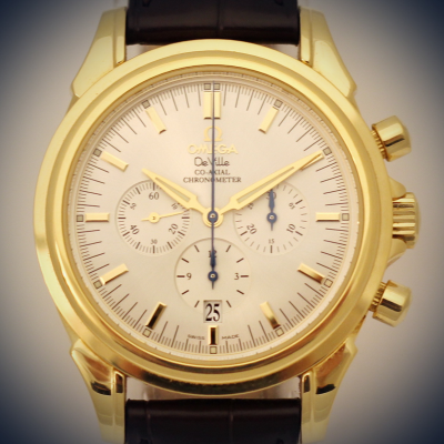 Швейцарские часы Omega  De Ville Co-Axial Chronograph