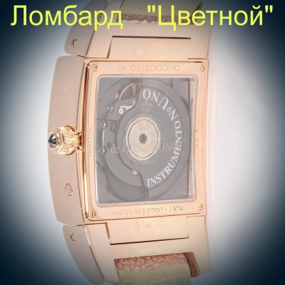 Швейцарские часы de Grisogono De Grisogono Instrumento UNO