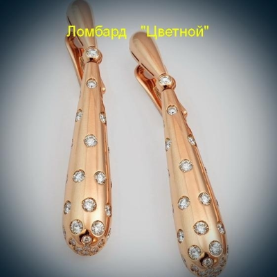 Ювелирное изделие de Grisogono De Grisogono серьги - капли