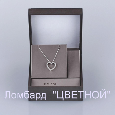 Ювелирное изделие Damiani  подвеска сердце с бриллиантами
