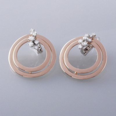 Ювелирное изделие Damiani  
"SOPHIA LOREN" серьги с бриллиантами