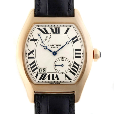 Швейцарские часы Cartier  Tortue XL 
8 Day Power Reserve