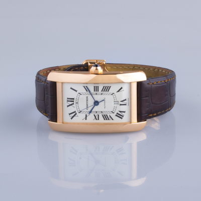 Швейцарские часы Cartier Americaine Tanc XL