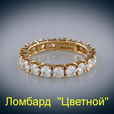 Ювелирное изделие Bvlgari  кольцо 
с бриллиантами
