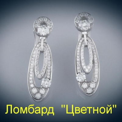 Ювелирное изделие Bvlgari  "Elisia" White Diamonds серьги