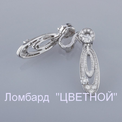 Ювелирное изделие Bvlgari  "Elisia" White Diamonds серьги