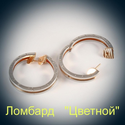 Ювелирное изделие Bvlgari  
"B.ZERO 1" серьги