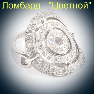 Ювелирное изделие Bvlgari  "Cerchi - Astrale" кольцо с бриллиантами