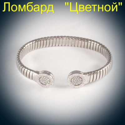 Ювелирное изделие Bvlgari  "Tubogas" браслет с бриллиантами
