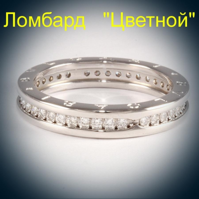 Ювелирное изделие Bvlgari  "B.Zero1" кольцо с бриллиантами
