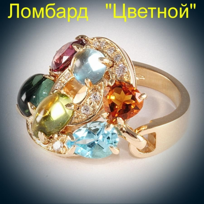 Ювелирное изделие Bvlgari  Concentrica Colori кольцо