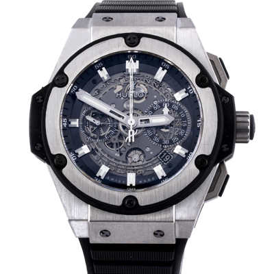 Швейцарские часы Hublot  
King Power Unico Titanium Skeleton Dial 48 mm
