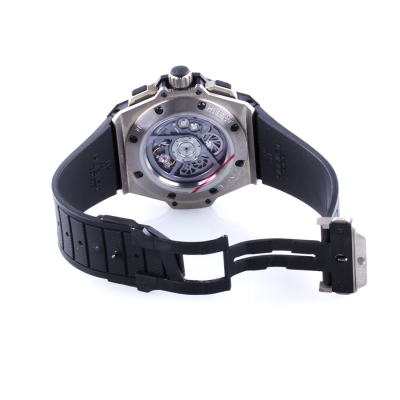 Швейцарские часы Hublot  
King Power Unico Titanium Skeleton Dial 48 mm
