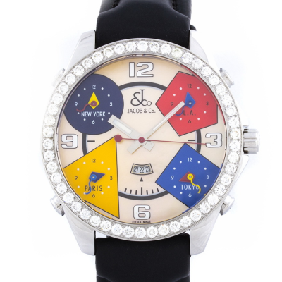 Швейцарские часы Jacob & Co. Jacob & Co 
Five Time Zones 47mm