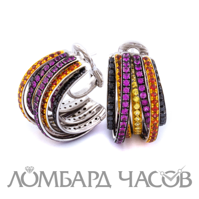Ювелирное изделие de Grisogono  
серьги Allegra Color