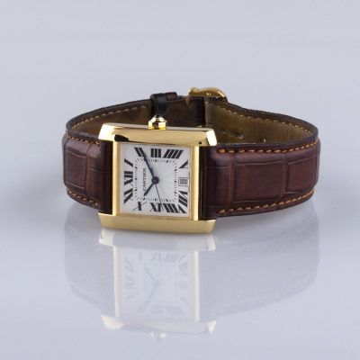 Швейцарские часы Cartier  Tank 
Francaise Automatic Large Size