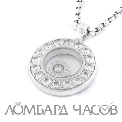 Ювелирное изделие Chopard  
Happy Maxi подвеска на цепи
