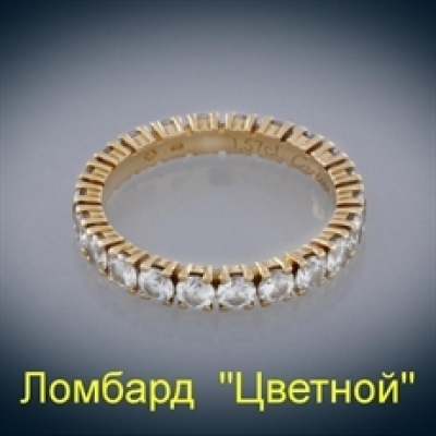 Ювелирное изделие Cartier  кольцо 
с бриллиантами