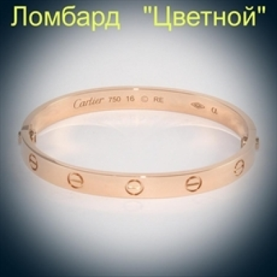 Ювелирное изделие Cartier  
"Love" браслет