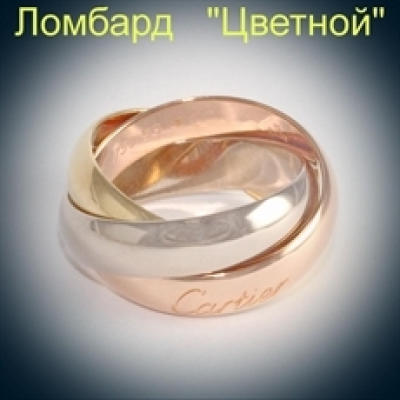 Ювелирное изделие Cartier  
"Triniti" кольцо