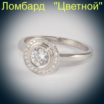 Ювелирное изделие Cartier  кольцо 
с бриллиантом 0,54ct Pt 950