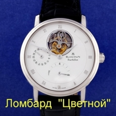 Швейцарские часы Blancpain  Villeret Tourbillon 8 Day Power Reserve 38 mm