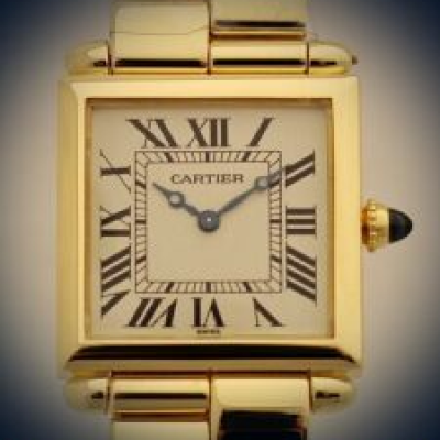 Швейцарские часы Cartier  
Tank