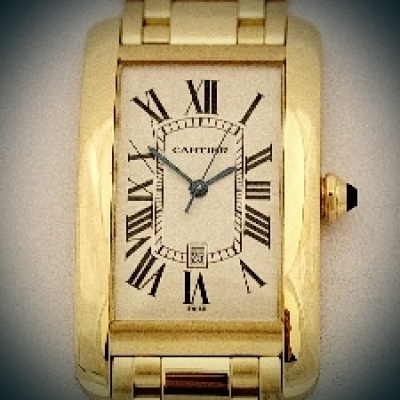 Швейцарские часы Cartier  Americaine 
Tank Large Size