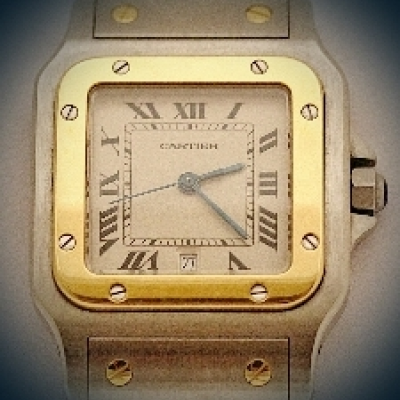 Швейцарские часы Cartier  
Santos