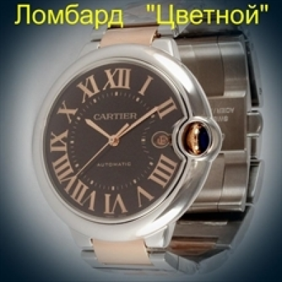 Швейцарские часы Cartier  Ballon Bleu 
Large 2 Tone 42 mm