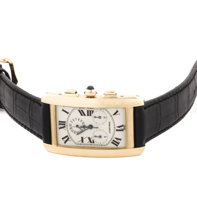 Швейцарские часы Cartier  Tank 
Americaine Chronograph